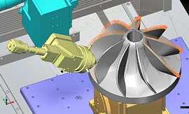 3D simulation of laser tool path