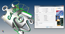 3D programming of tool path