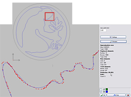 conversion of polylines into CNC adapted arcs