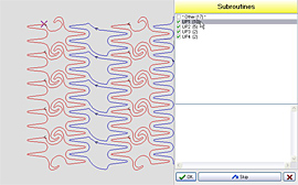 automatic recognition of identical contours