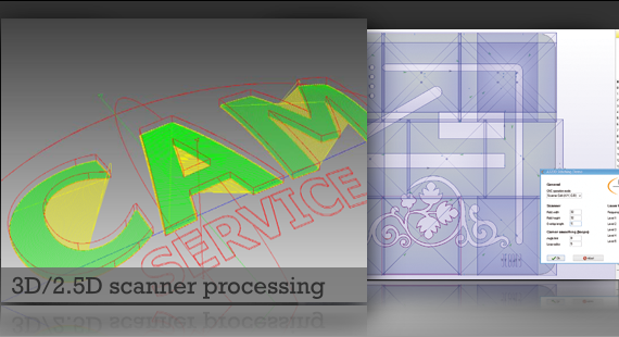 3D scanner processing