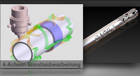 4-Achsen-Simultanbearbeitung