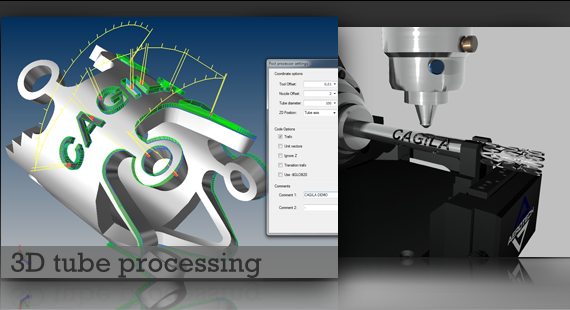 3D tube processing