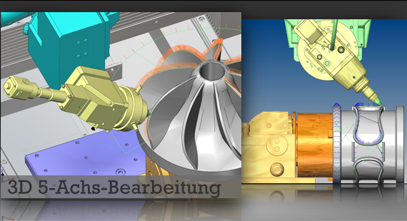 3D 5-Achs-Bearbeitung