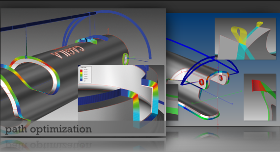 3D path optimization