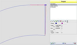optimized repair for individual gaps