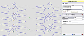individual lead-ins can be easily repositioned